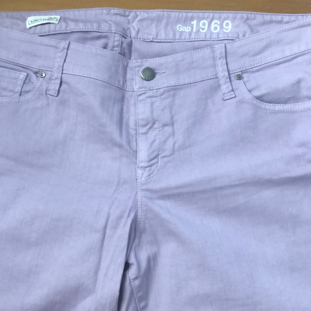 Lavender skinny pants